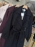 Winter Double Breasted Mid Length Trench Coat